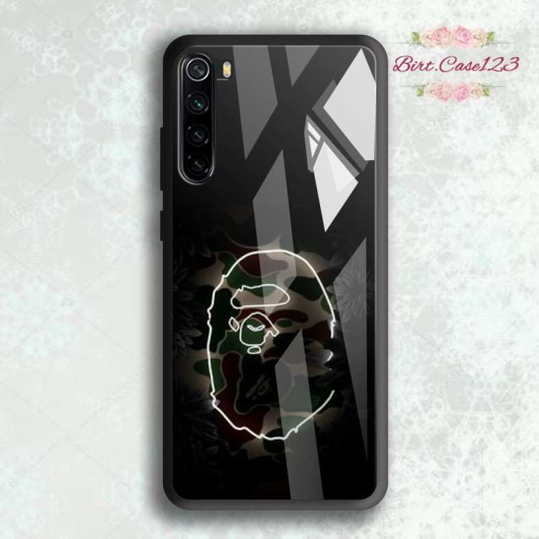 back case glass BAPE Vivo Y91 Y17 Y12 Y15 Y93 Y95 Y81 Y83 Y71 Y53 Y20 Y30 Y50 V17 Y11 Y12i BC5042