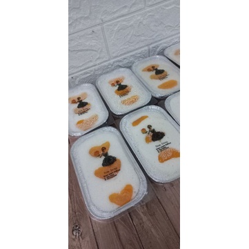 

puding coklat mandarin