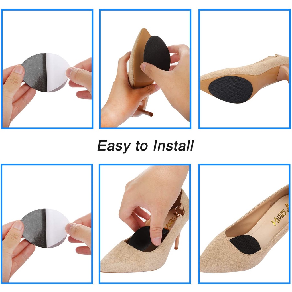 【5 Pasang】Alas Outsole Anti Slip/Anti Slip High Heels/Alas Luar Sepatu Anti Slip/Sol Sepatu Anti Licin