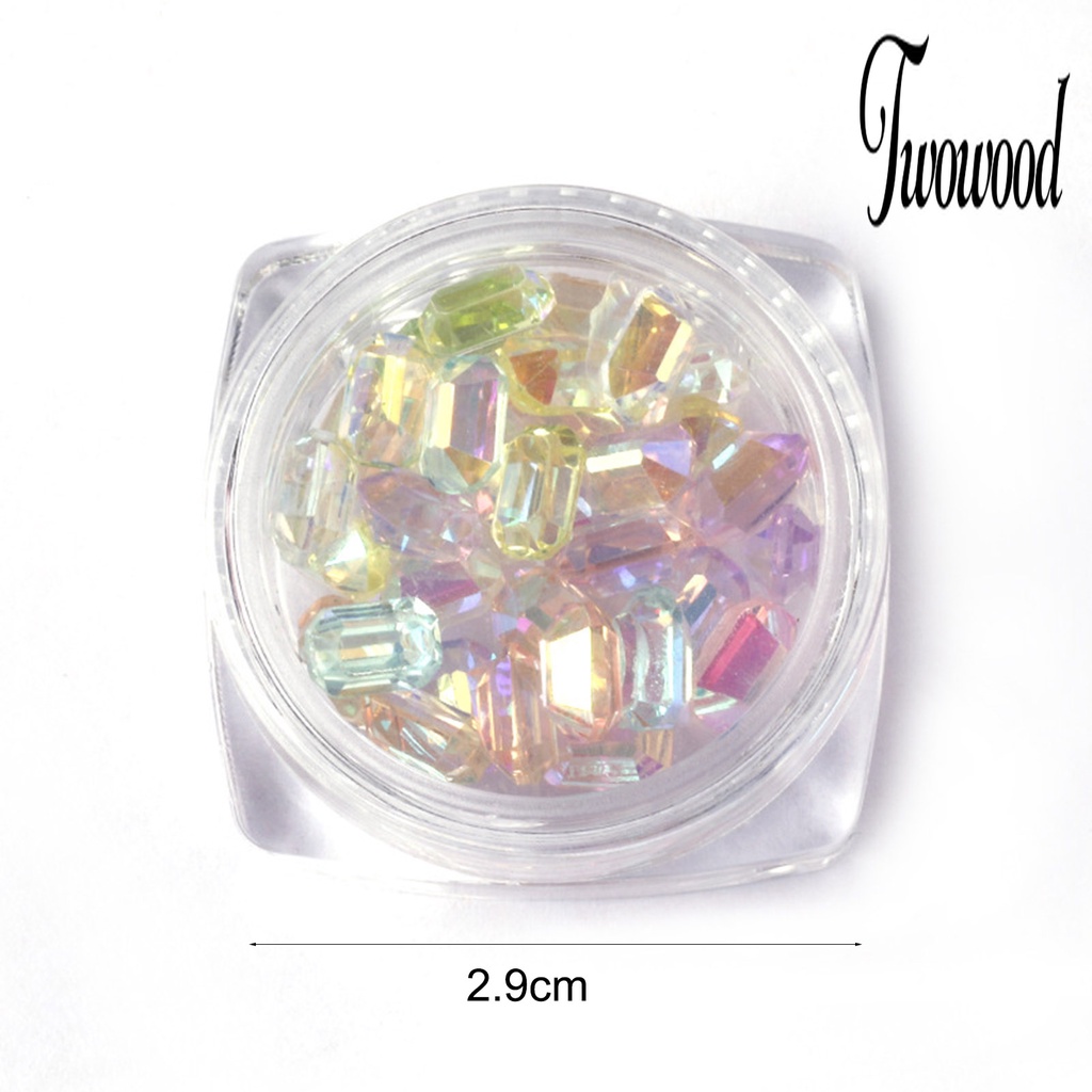 30 Pcs Ornamen Perhiasan 3D Bahan Resin Warna-Warni Tahan Air Untuk Dekorasi Nail Art