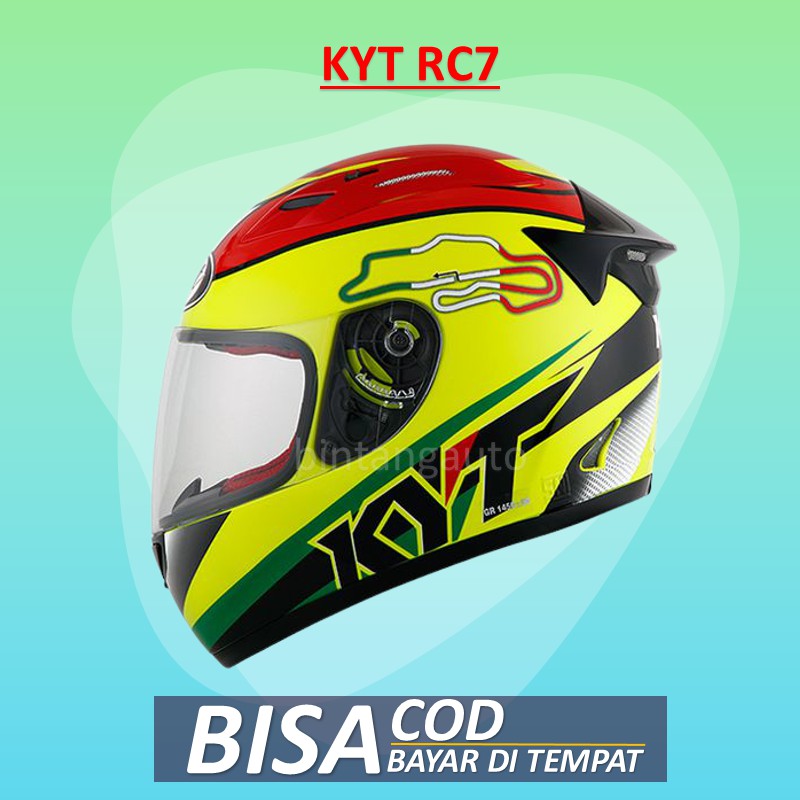 Helm Full Face KYT RC7 RC Seven / RC-Seven ITALY # 15