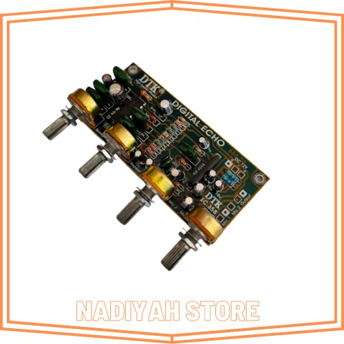 Super Digital Echo Repeat Plus 2 Mic Produk DTK Kit echo riveb DTK