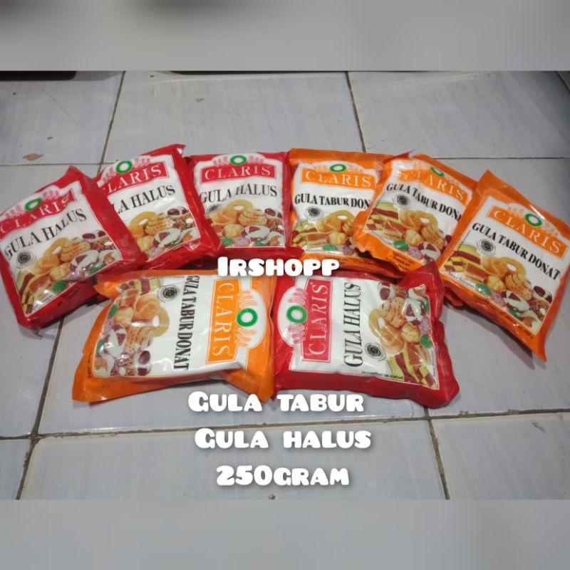 

GULA TABUR / HALUS CLARIS 250GR