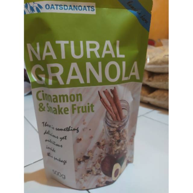 

Natural granola cinnamon & snake fruit 500g