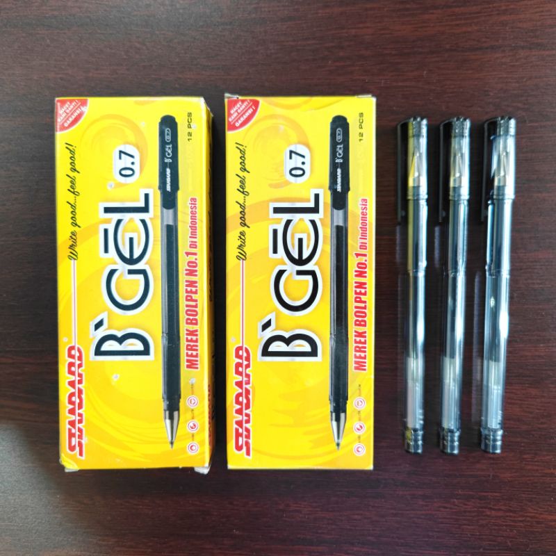 

PULPEN STANDARD B-GEL - PULPEN STANDARD MURAH - Hitam, 0,7