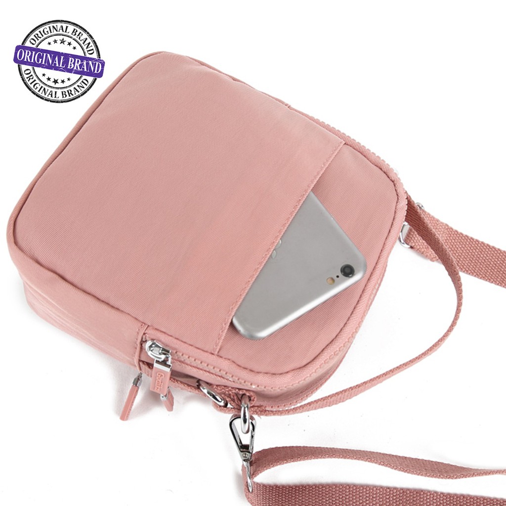 SALE GUDIKA - Tas Selempang Wanita Modis Import Original 5145 - Tas Wanita Selempang Bahu Import Korea Kekinian Terbaru Bahan Nylon Waterproof Anti Air - slingbag - tas mini - bag - cewek - imut - fashion - branded - tas - slempang - termurah - ori