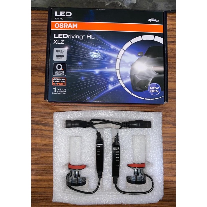 Bohlam lampu LED H11 12V LEDriving HL XLZ cool white 6000K Osram ASLI
