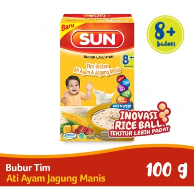 

Sun Tim Instant Ati Ayam Jagung Manis Box 100 g x 1 Pcs