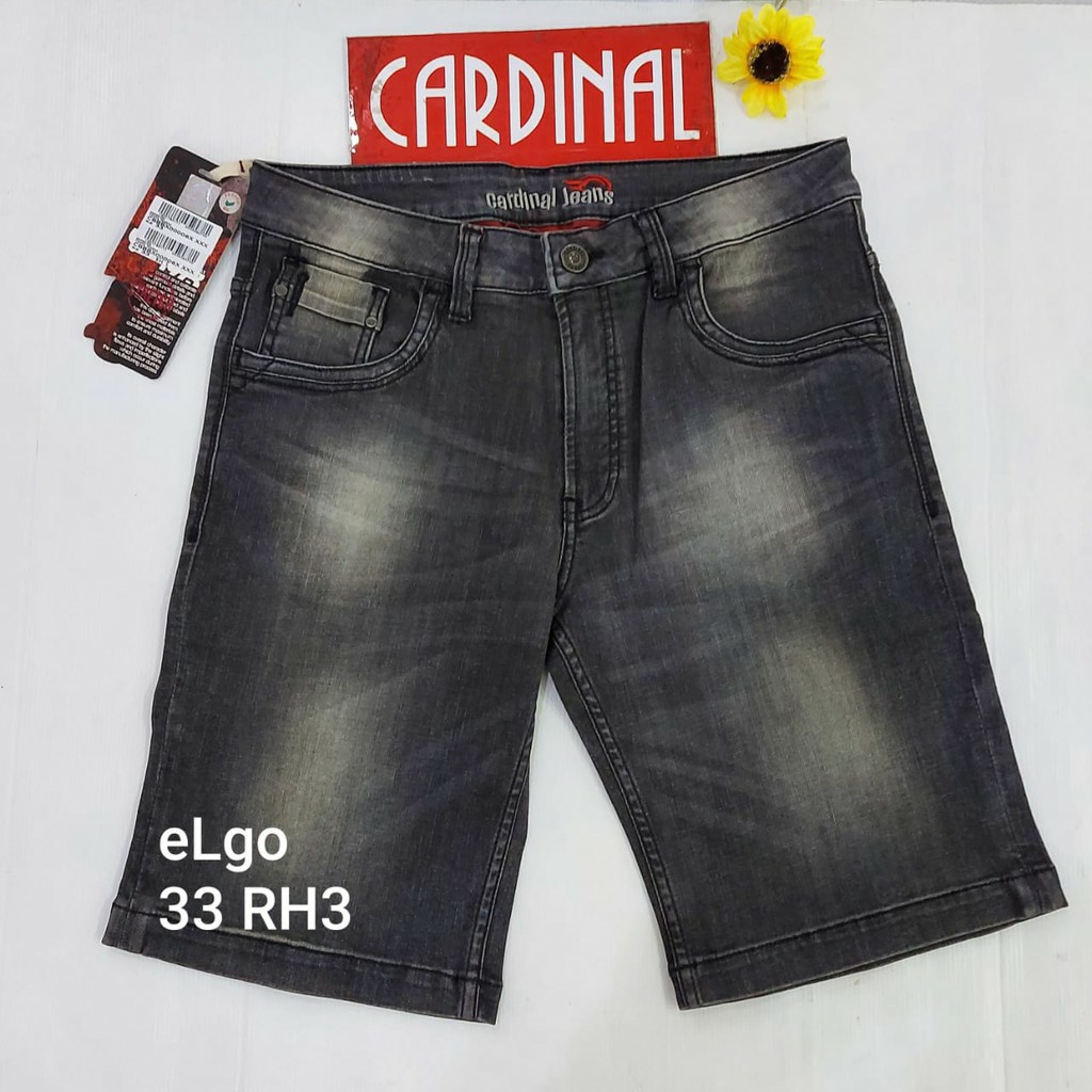 BB 33-RH CARDINAL JEANS CASUAL Celana ( REGULER FIT ) Pria Celana Pendek Origina