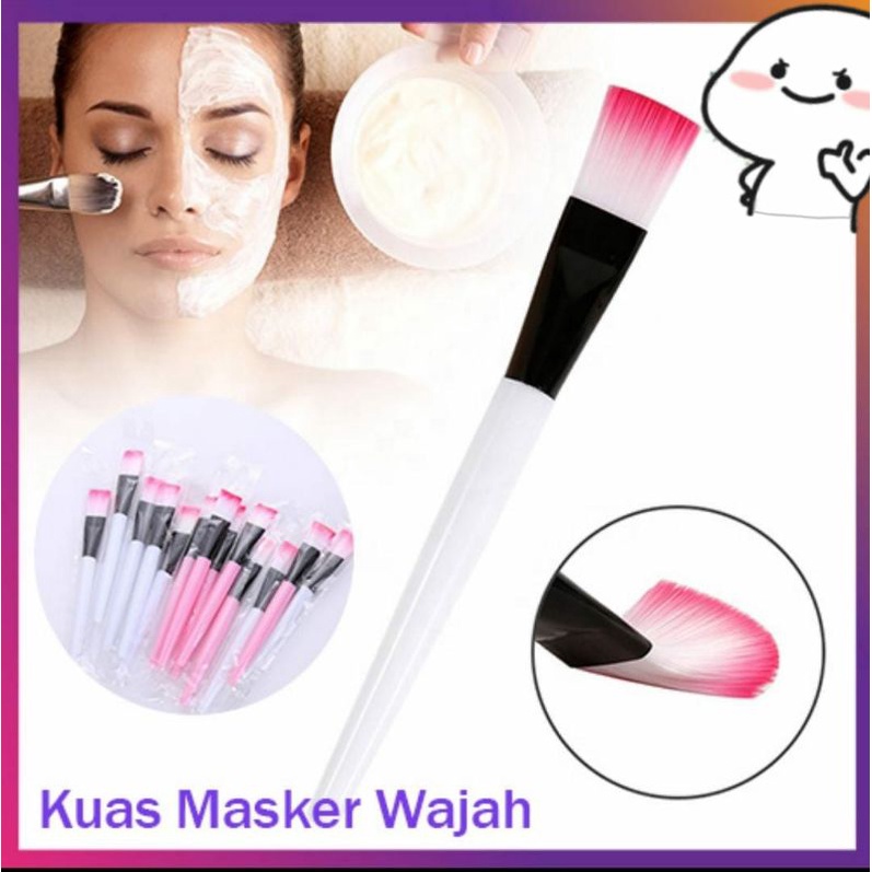 Kuas Masker Nilon Alat Masker Wajah Kosmetik Skincare