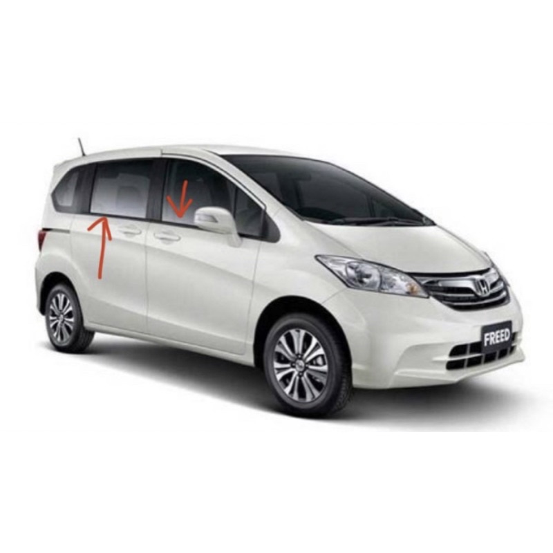 Pelipit Kaca Luar Pintu Door Molding Honda Freed