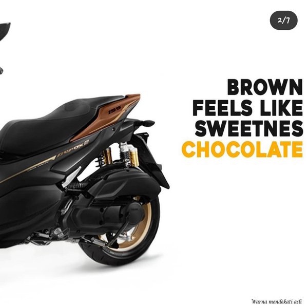 DITON PREMIUM / SPORTY BROWN MATT Y 9163 * / CAT SEMPROT WARNA YAMAHA COLORS