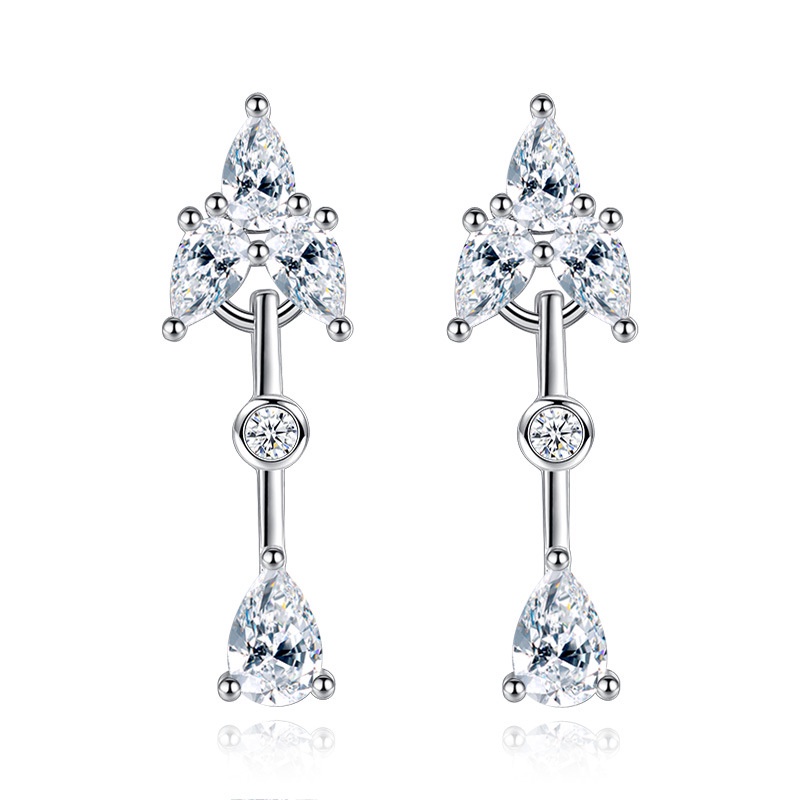 Anting Perak 925 Wanita Segar Perhiasan Fashion EH00030