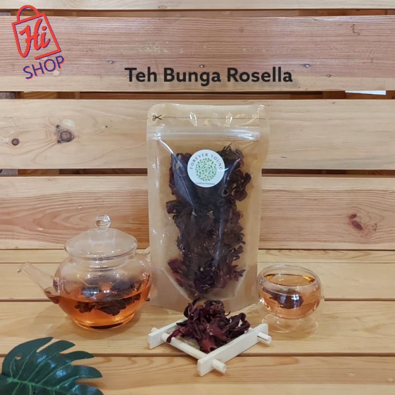 

Teh Bunga Kering Rosella Merah Dried Hibiscus Flower Tea Premium Quality