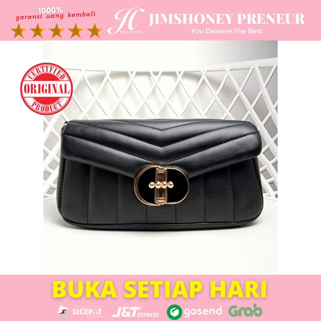 VICTORIA Bag Jims Honey Tas Wanita Selempang Original Mewah Pesta Free Box Exclusive