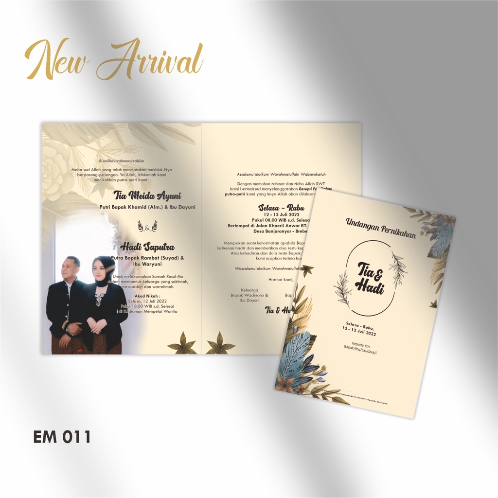 

Undangan Murah Custom Foto