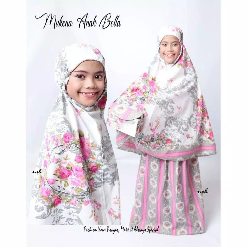 Mukena Katun Rayon Anak Nadira