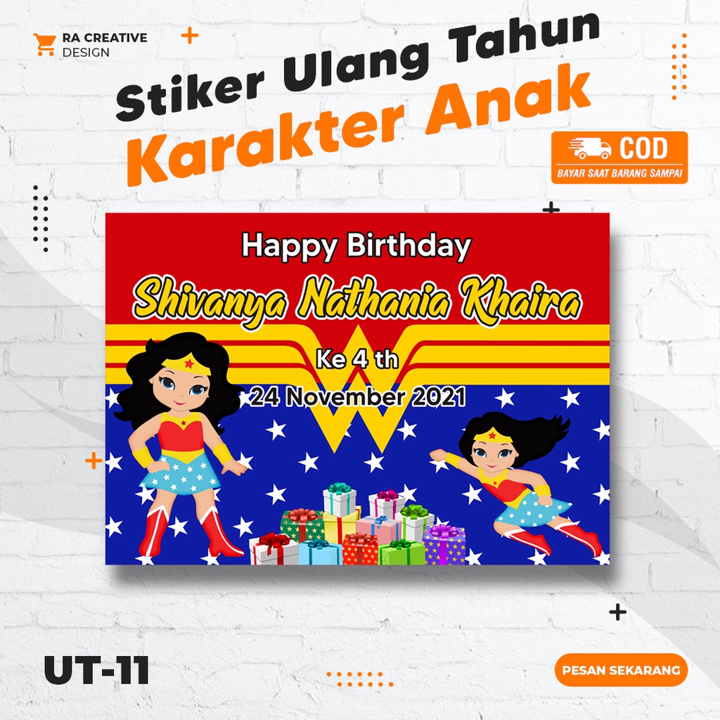 

Stiker Label Ulang Tahun | Stiker Label Makanan