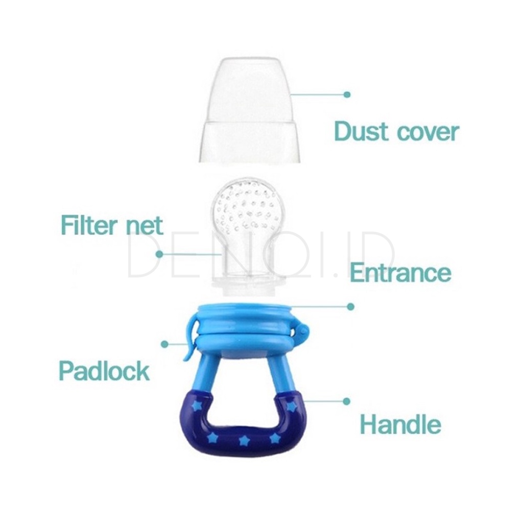 DENQI - Dot Buah Bayi Murah Baby Fruit & Food Feeder Empeng Bayi Fruit Feeder Pacifier - PB48-6