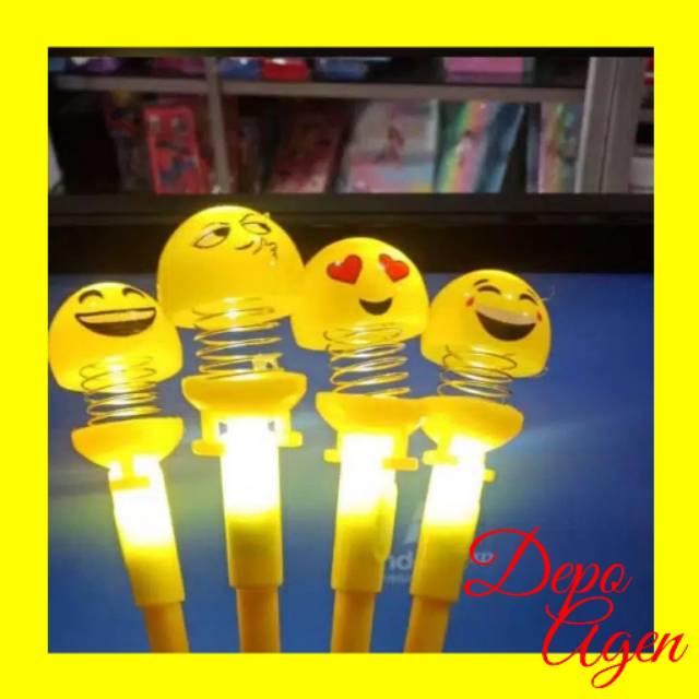 

obrall !!! 12pcs Lusinan Pulpen Gel Led Mantul