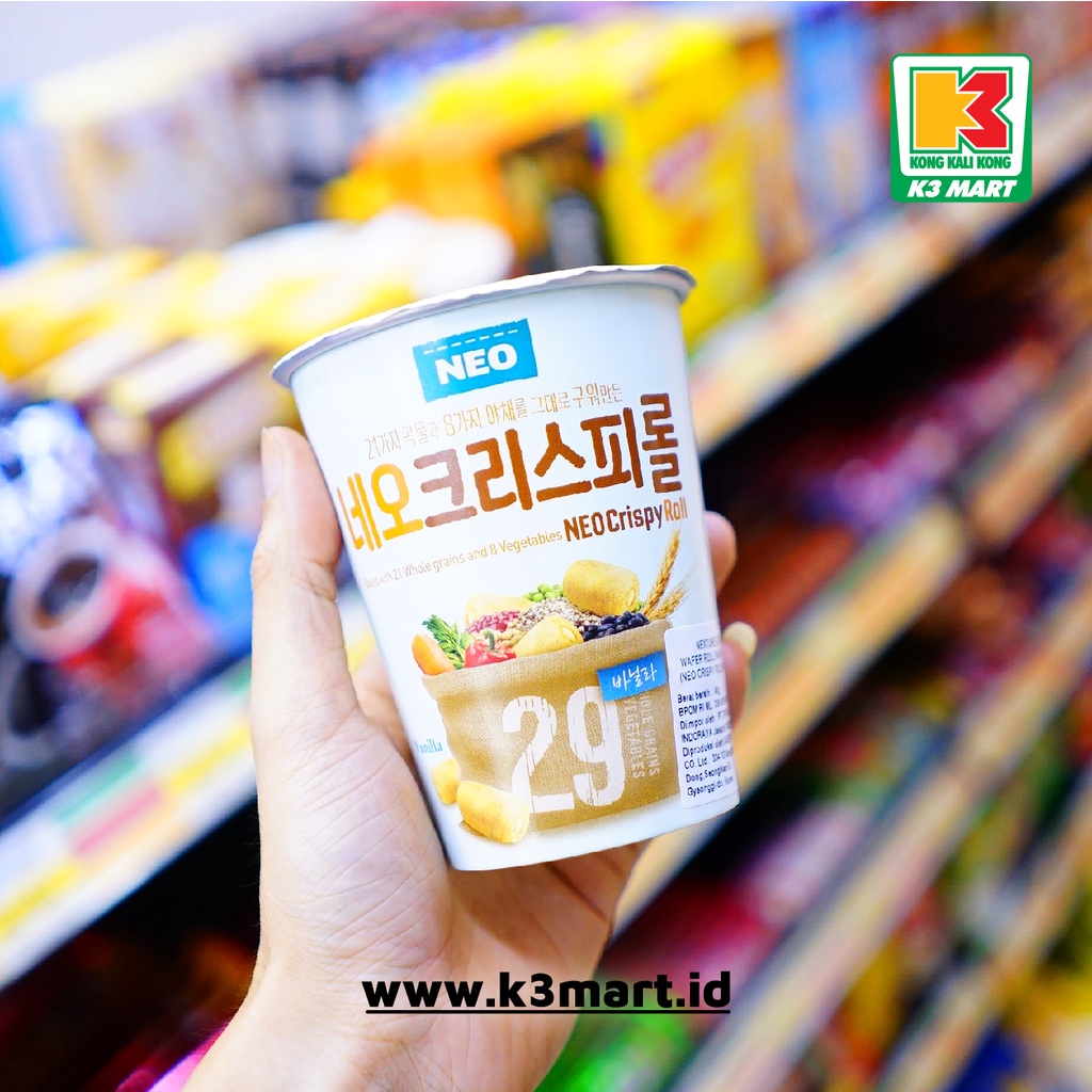 

Neo Crispy Roll Vanilla Cup 30x40gr