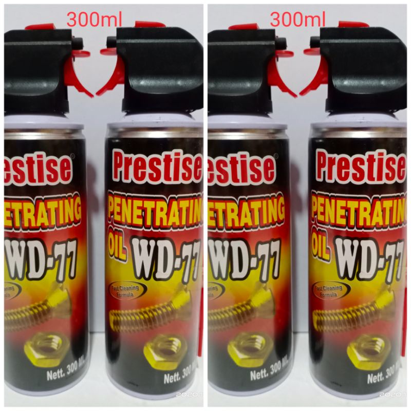 Paket ( 4pcs ) WD penetrating, semprotan anti karat, lepas karat WD-77