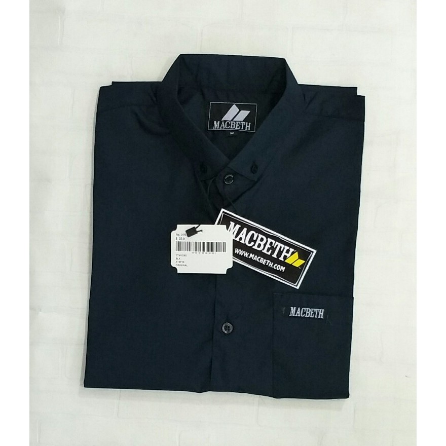 Kemeja formal Oxford PRIA ~ Kemeja Polos Pria Lengan Pendek