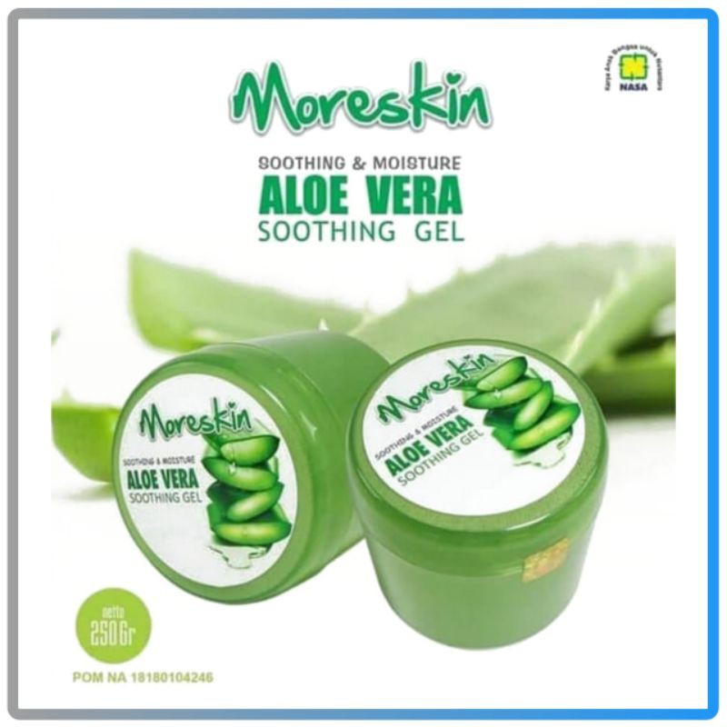 

Moreskin Aloevera Gell - 250 gram Natural Nusantara [NASA]