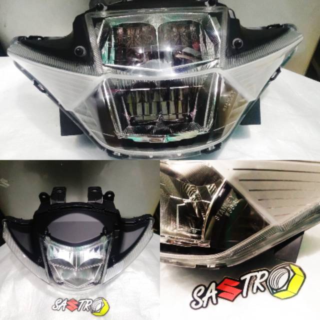 Reflektor headlamp mika lampu depan suzuki GSX R S BANDIT ori sgp
