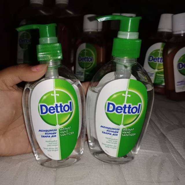 Dettol Gel Hand Sanitizer 250 Ml Shopee Indonesia