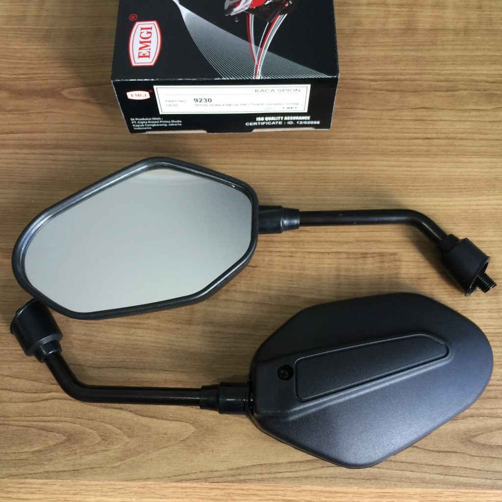 Spion Motor Honda MEGA PRO TIGER VERZA CB150R Model Standart Kualitas Ori merk EMGI 9230