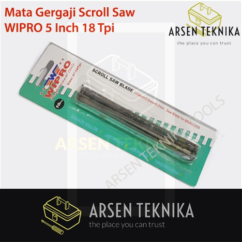 Mata Gergaji Scroll Saw Blade 5 Inch 18 Tpi WIPRO