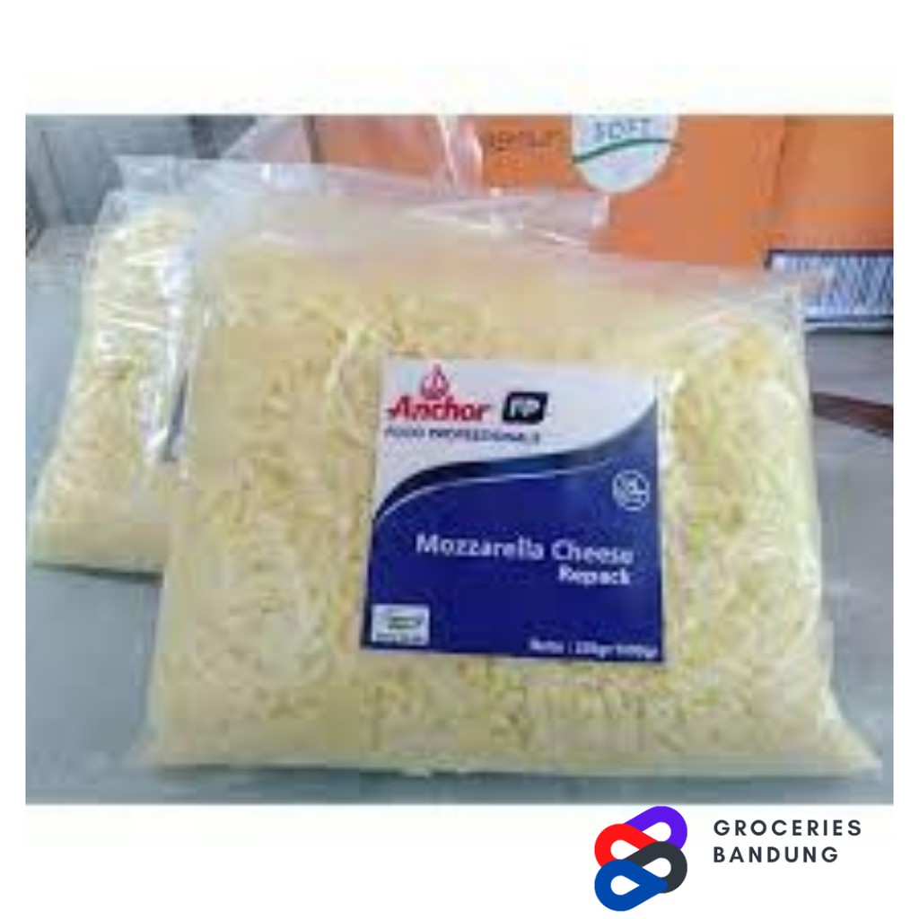 

Keju Mozarella Anchor Shredded 250gr/Anchor Mozzarella Parut Promo