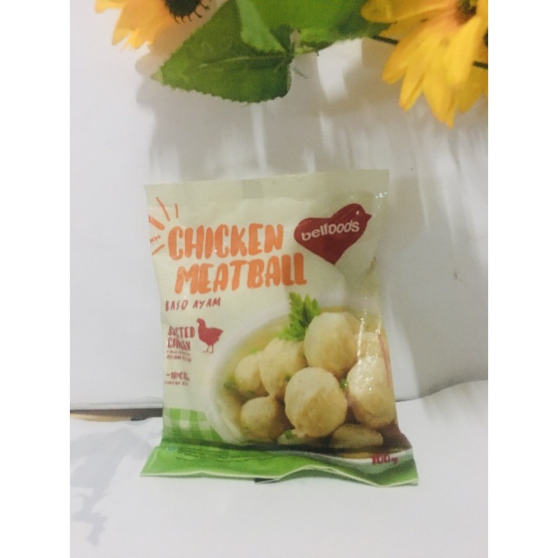 

Belfoods Chicken Meat Ball Bakso Ayam 100gr isi 10pcs