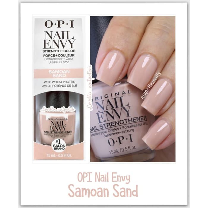 Free Ongkir OPI Nail Envy - Samoan Sand - Vitamin Kuku ( OPI ORIGINAL) Eksklusif