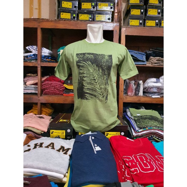 Kaos Oblong cowok cewek Cole Motif Original