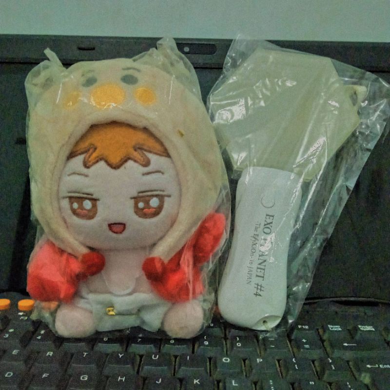 sehun mini baby doll 15cm + elyxion ls (negotiable)