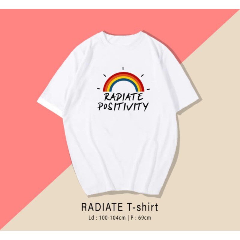 T-SHIRT / TUMBLR RADIATE POSITIFY OVERSIZE PREMIUM