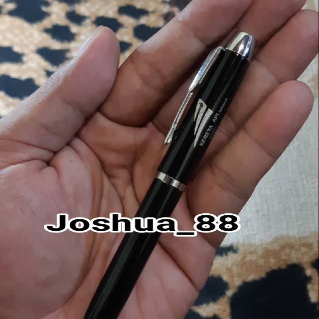 

Pulpen Promosi Pulpen model parker Montblanc logo Pt KAI bisa Nama