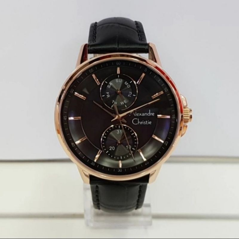 alexandre christie 6576 black rosegold original Man