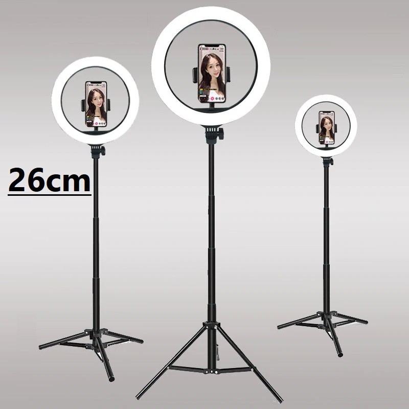 Tripod 2.1m/PAKET RING LIGHT LED 20cm / 26cm / 33cm /Ring Light 20cm/26cm/33cm + Tripod 2.1meter