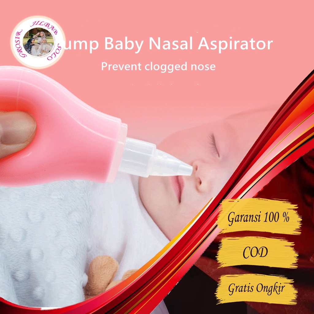 Penyedot ingus bayi – AC 114 - alat perlengkapan penyedot pembersih sedot penghisap sedotan ingus hdung bayi nasal aspirator nose cleaner baby pigeon gurah hidung  obat pilek polip demam hidung anak tersumbat baby safe bayi baru lahir