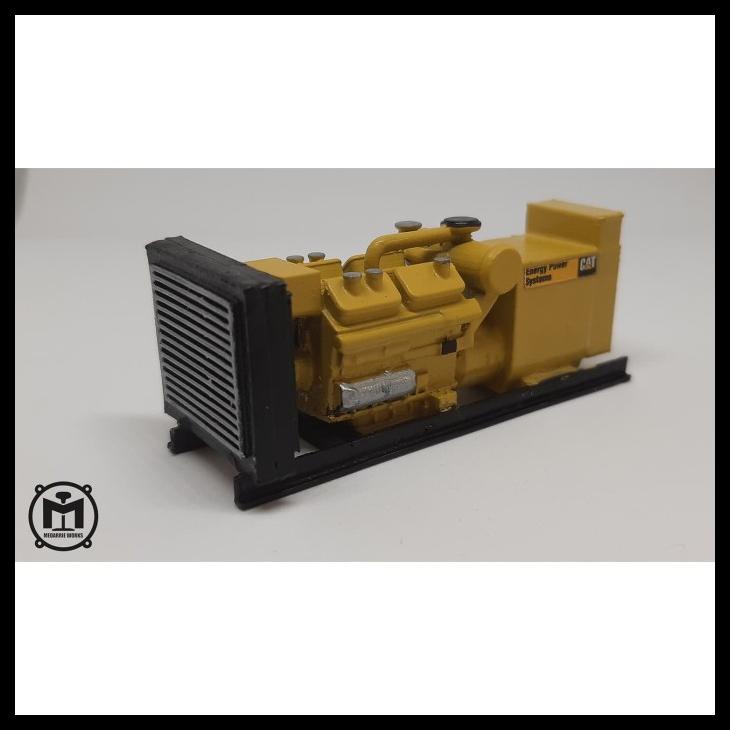 TERBARUU Miniatur Mesin Genset CAT High Detail SALE