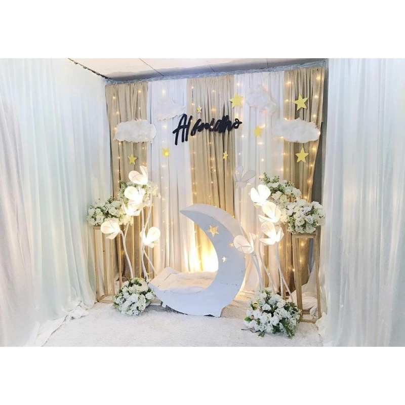 Dekorasi aqiqah/tasyakuran