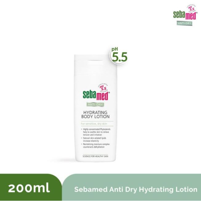 ☘️Yuri Kosmetik☘️ Sebamed Hydrating Body Lotion Anti Dry 200ml