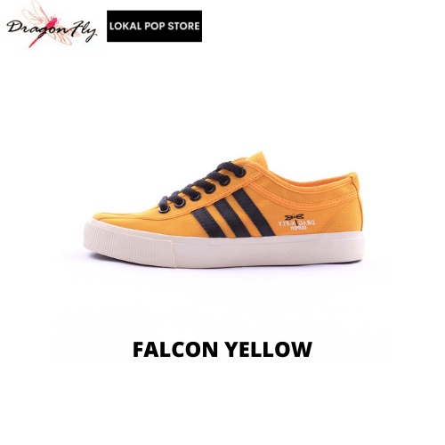 Sepatu Capung Dragonfly Falcon Kuning- Vulcanized Shoes