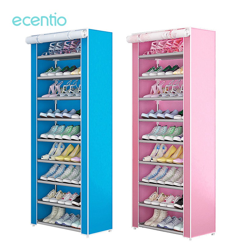 

Ecentio Rak Sepatu Kain 9 Susun Shoe Rack Portable