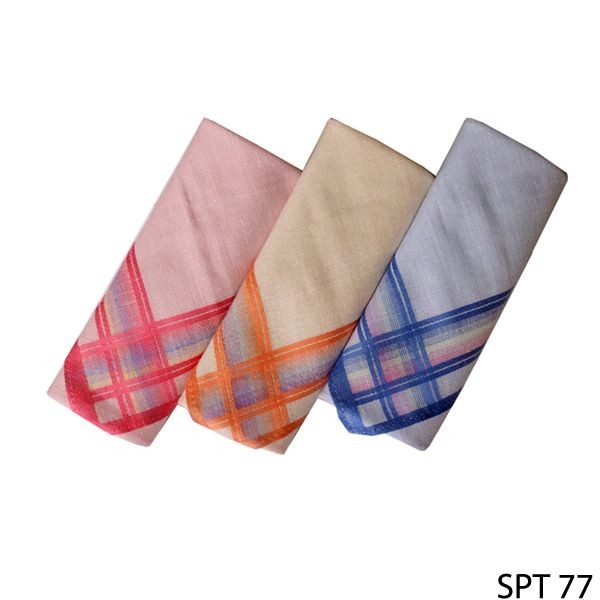 Men Handkerchief 3Pcs Katun Multi Color – SPT 77