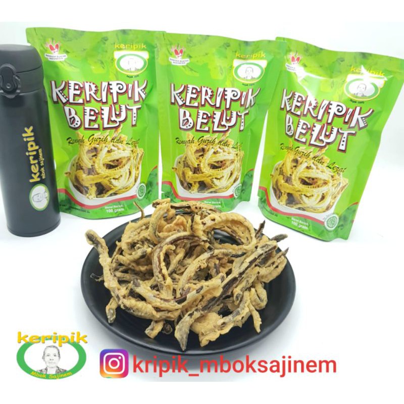 

Keripik Belut Utuh