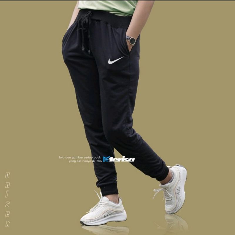 Celana Jogger Pria Saku Resleting Ukuran Dewasa Tersedia 4 Warna bisa COD